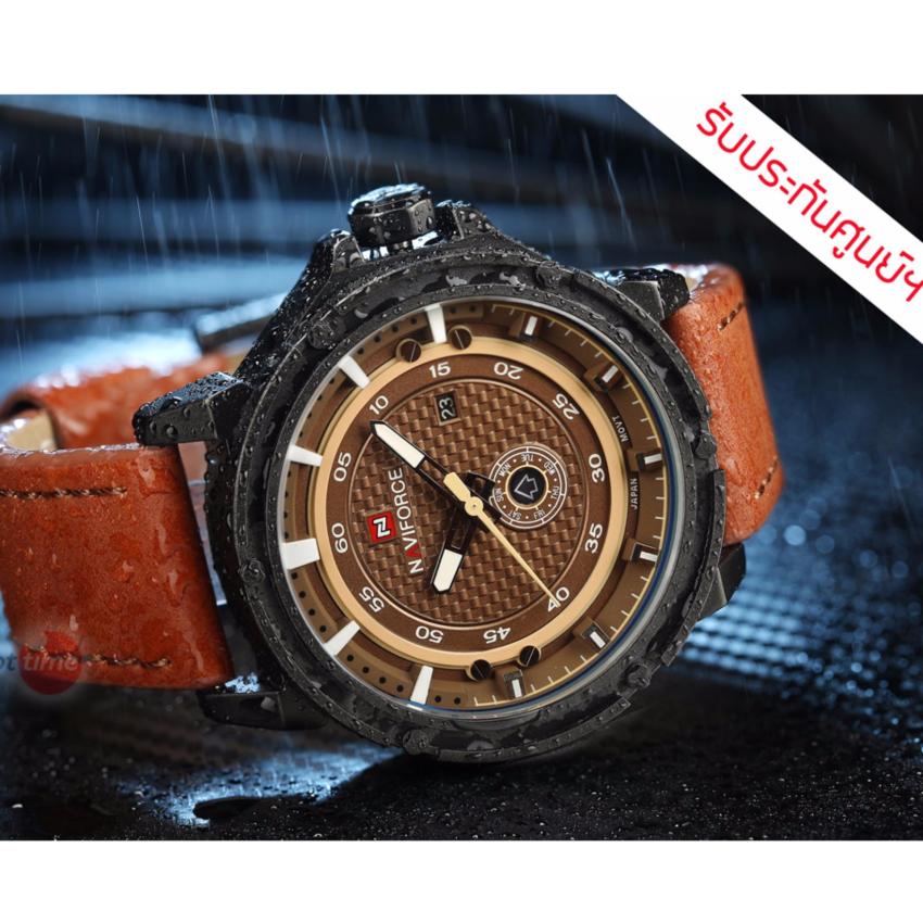 รับประกันศูนย์ไทย - Naviforce 'NVF57BR' Professional Waterproof
