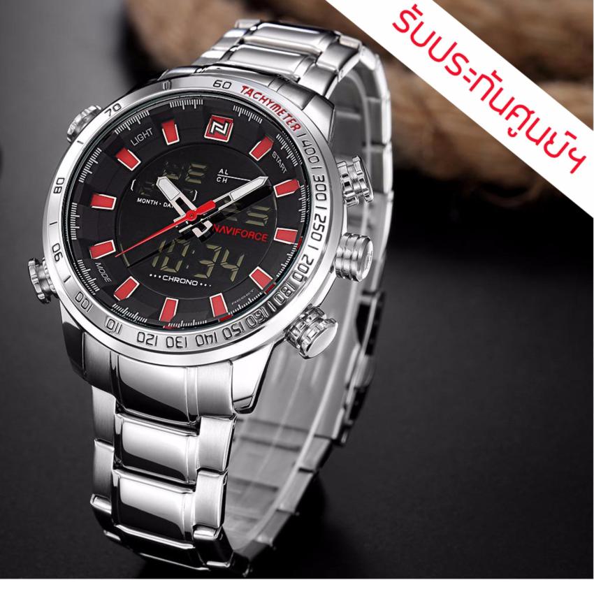 รับประกันศูนย์ไทย - Naviforce 'NVF77R' Professional Waterproof รับประกันศูนย์ไทย - Naviforce 'NVF77R' Professional Waterproof