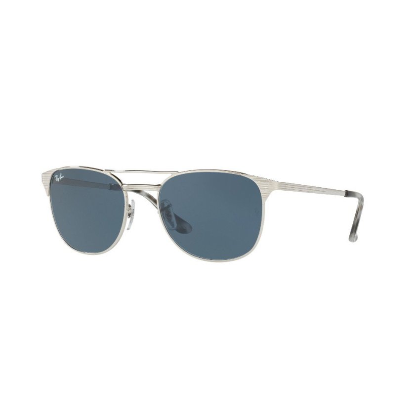Ray-Ban แว่นกันแดด รุ่น - RB3429M - Shiny Silver (003/R5) Size 55 Grey/Blue