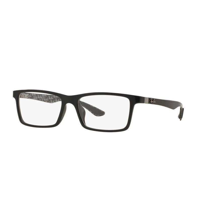 Ray-Ban แว่นสายตา รุ่น - RX8901F - Top Black On Shiny Grey (5610) Size 57 Demo Lens