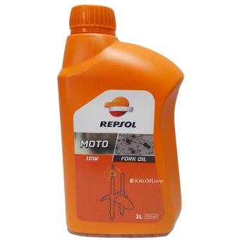 Repsol Moto Fork Oil 10W น้ำมันโช้คหน้าและหลัง (1L) Repsol Moto Fork Oil 10W น้ำมันโช้คหน้าและหลัง (1L)