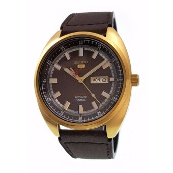 2561 SEIKO 5 Sports Automatic Turtle Limited Edition Gold Watch SRPB74K1