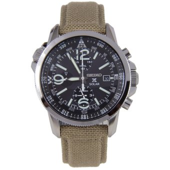 ซื้อ/ขาย Seiko Prospex Solar Chronograph Nylon strap SSC293P1 - Brown