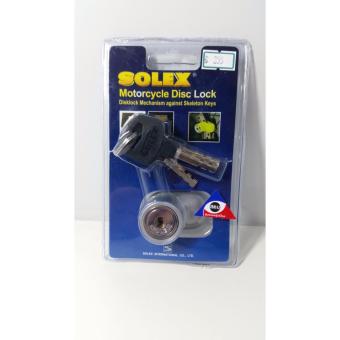 ประกาศขาย กุญแจล็อคดิสเบรค SOLEX 9025 สีเงิน กุญแจล็อคจักรยานยนต์ ล็อคมอเตอร์ไซด์ ล็อคบิ๊กไบค์ ลดราคา กุญแจล็อคดิสเบรค SOLEX 9025 สีเงิน กุญแจล็อคจักรยานยนต์ ล็อคมอเตอร์ไซด์ ล็อคบิ๊กไบค์