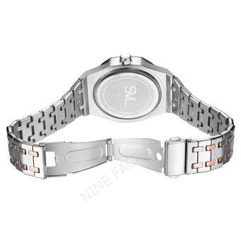 SVL Date Quartz นาฬิกาข้อมือผู้ชาย มีวันที่ กันน้ำ 100% รุ่น GP80333-D (Silver-M) แถมซองนาฬิกาสุดหรู July 2018 - 5 SVL Date Quartz นาฬิกาข้อมือผู้ชาย มีวันที่ กันน้ำ 100% รุ่น GP80333-D (Silver-M) แถมซองนาฬิกาสุดหรู - 5