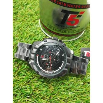 ราคา นาฬิกาแฟชั่น T5 "T030" P and P Fashion รับประกันสินค้าจากศูนย์,พร้อมกล่อง