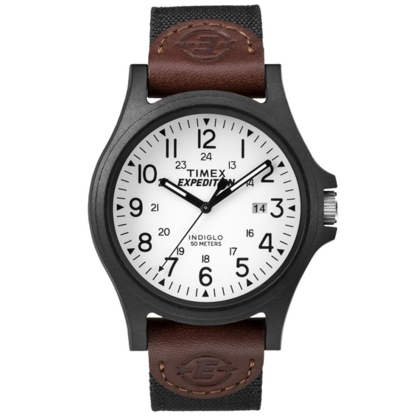 Timex TW4B08200 นาฬิกาข้อมือสำหรับผู้ชาย สายผ้า