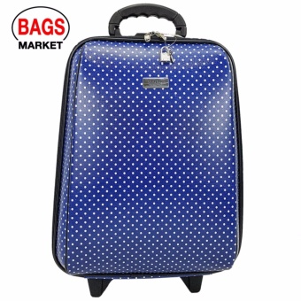 Wheal กระเป๋าเดินทางเซ็ทคู่ 18/14 นิ้ว Code 60018-5 B-Spot (Blue)