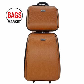 WHEAL กระเป๋าเดินทางระบบรหัสล๊อค เซ็ทคู่ 20/14 นิ้ว Wood Classic Code F780320-3 (Light Brown) ลิขสิทธิ์แบรนด์แท้ จากโรงงานผู้ผลิตโดยตรง