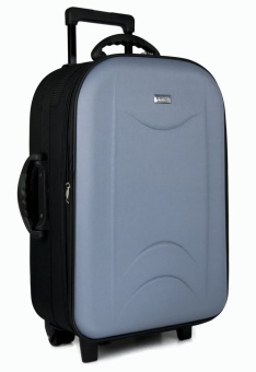 Wheal กระเป๋าเดินทาง 24 นิ้ว แบบซิปขยาย 4 ล้อคู่ด้านหลัง รุ่น Fulfill 68824 (ฺGrey)