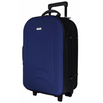 Wheal กระเป๋าเดินทาง 24 นิ้ว แบบซิปขยาย 4 ล้อคู่หลัง รุ่น Fulfill 87624 (ฺNavy Blue)