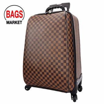 Wheal กระเป๋าเดินทางเซ็ทคู่ 4 ล้อหมุนรอบ 360° ขนาด 20/14 นิ้ว Louise Brown Classic (New Collection)